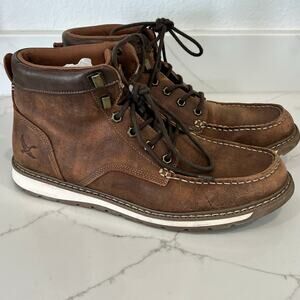 Eddie Bauer Stahl Peak Men's Leather Boots - Size 11